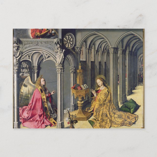 The Annunciation, c.1445 Postcard (Front)