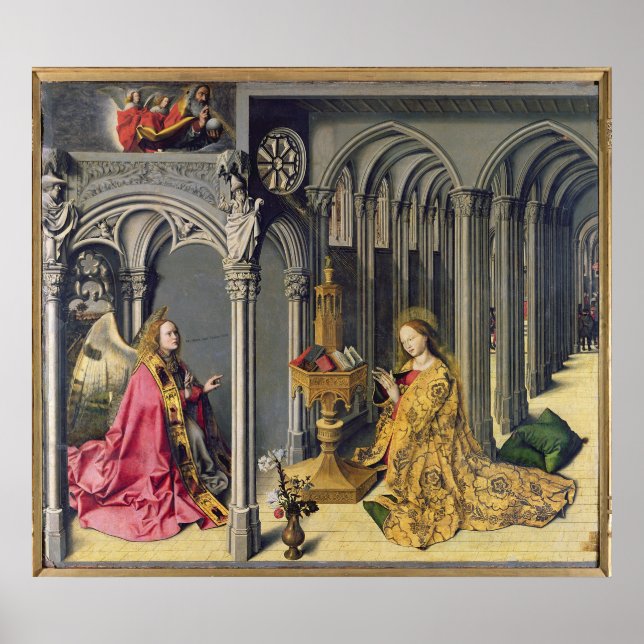The Annunciation, c.1445 Poster (Front)