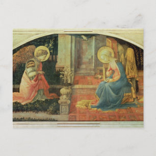 The Annunciation, c.1450-3 Postcard
