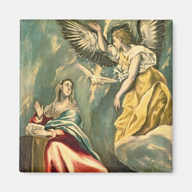 The Annunciation, c.1595-1600 Magnet (Front)