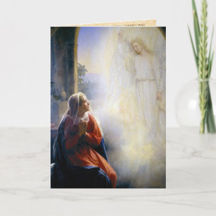 THE ANNUNCIATION. CARD