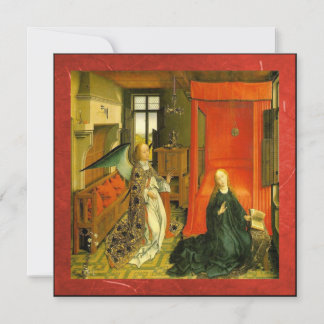 The  Annunciation Christmas Card Custom