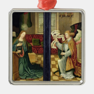 The Annunciation, Cologne School Metal Tree Decoration