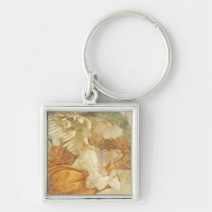 The Annunciation, detail of the Archangel Key Ring