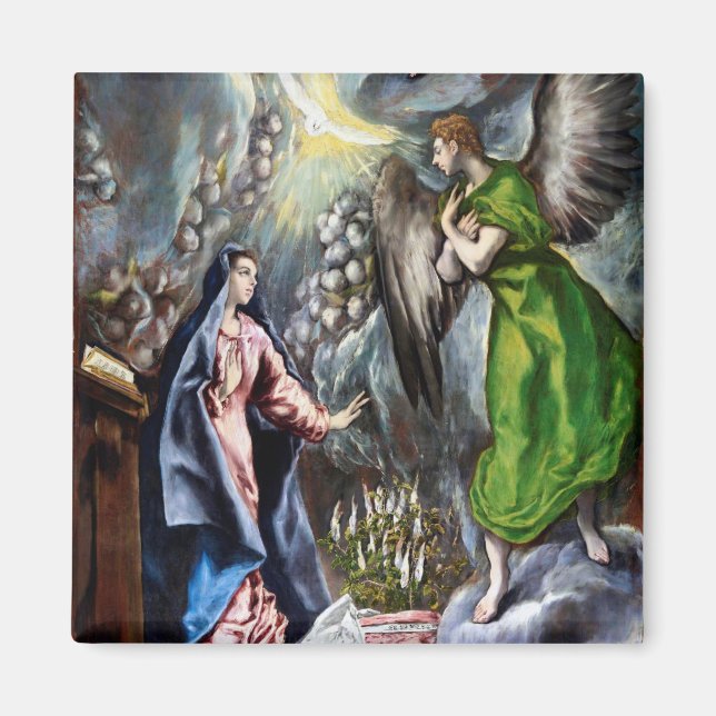 The Annunciation, El Greco Magnet (Front)