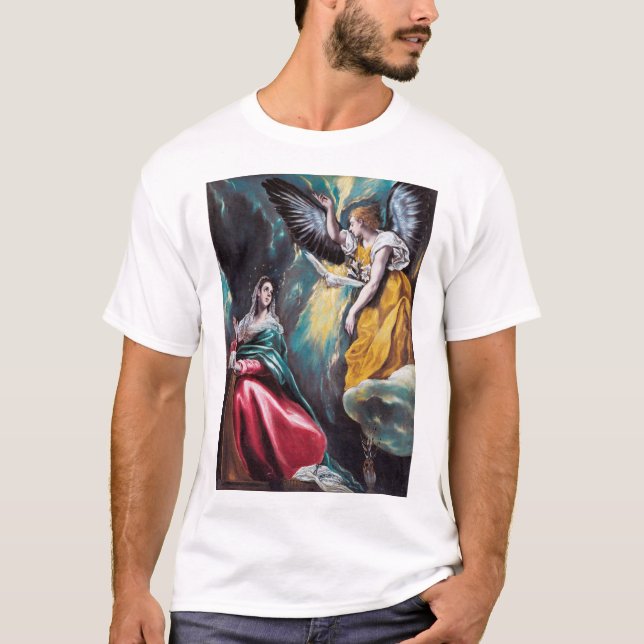 The Annunciation, El Greco T-Shirt (Front)