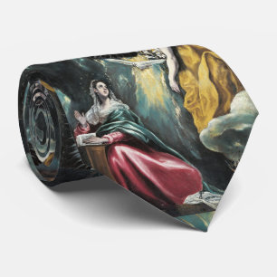 The Annunciation El Greco Tie