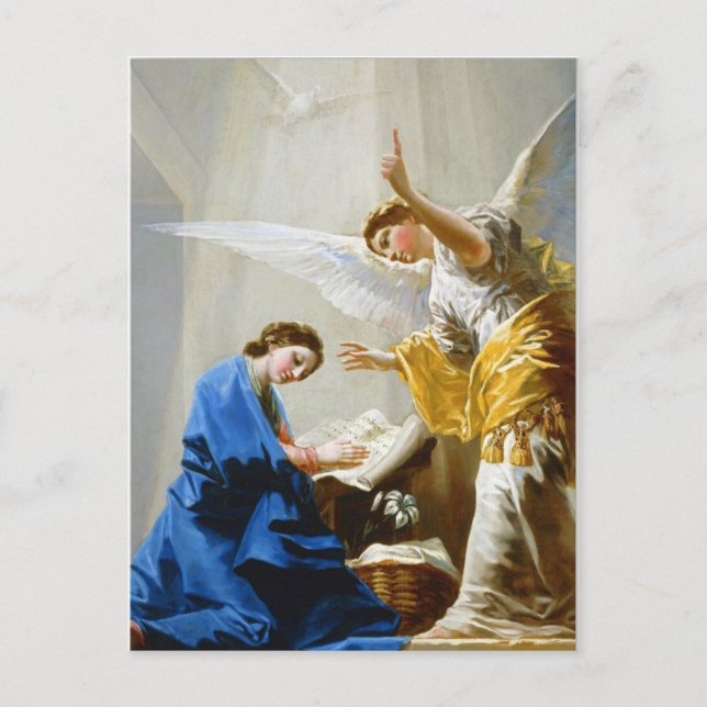 The Annunciation - Francisco José de Goya Postcard (Front)