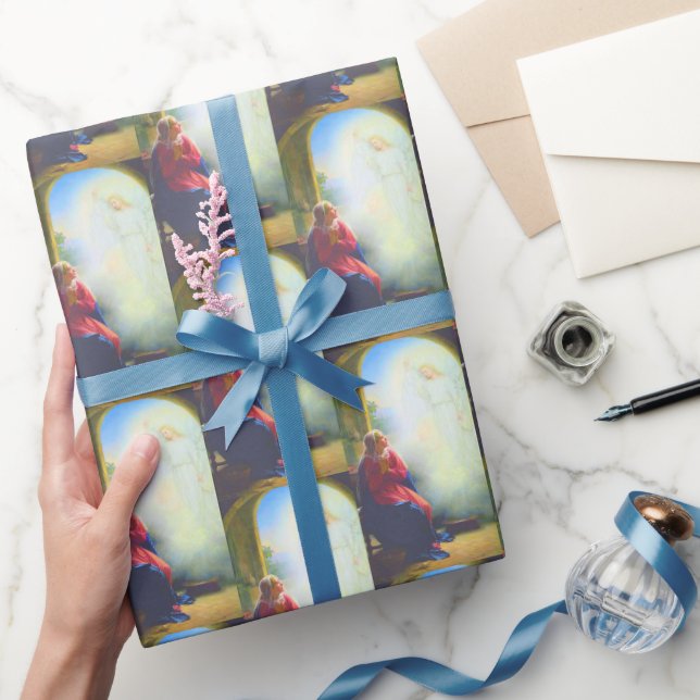 The Annunciation from The Chapel   Wrapping Paper (Gifting)