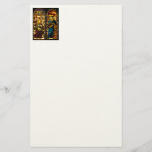 The Annunciation In Multi-Colours Stationery