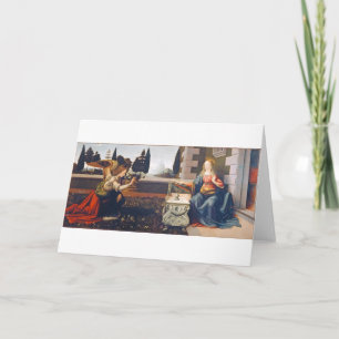 The Annunciation, Leonardo da Vinci, 1472-1473 Card