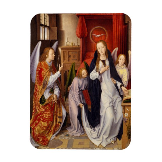 The Annunciation Magnet (Vertical)