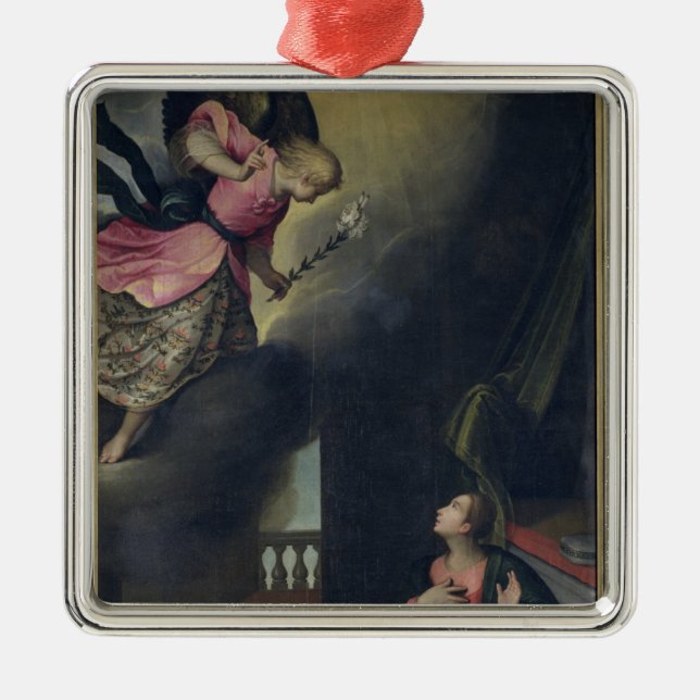 The Annunciation Metal Tree Decoration (Front)