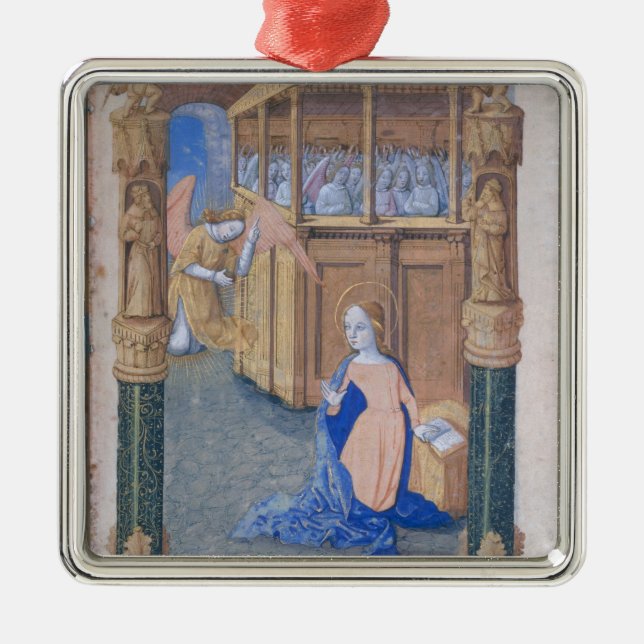 The Annunciation Metal Tree Decoration (Front)