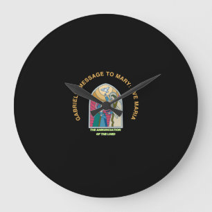 The Annunciation of the Lord Large Clock