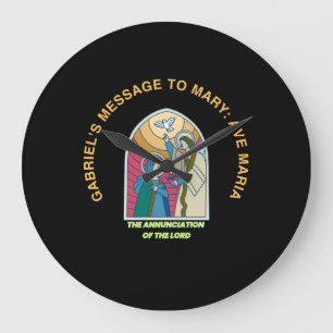 The Annunciation of the Lord Large Clock