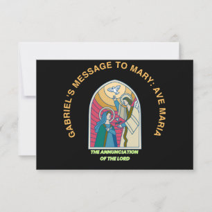 The Annunciation of the Lord Thank You Card