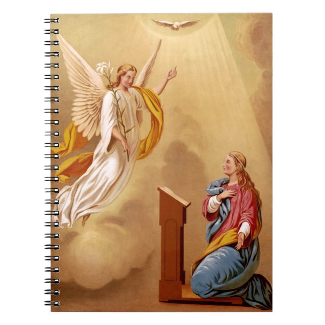 The Annunciation of Virgin Mary Notebook (Front)