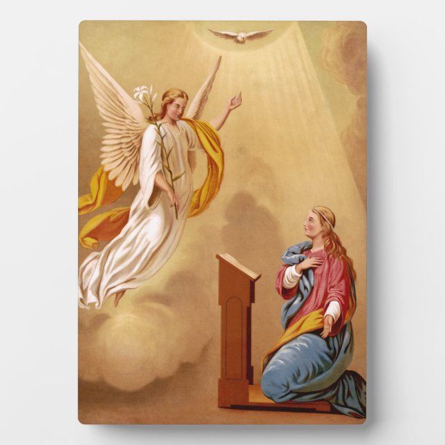 The Annunciation of Virgin Mary Plaque (Front)