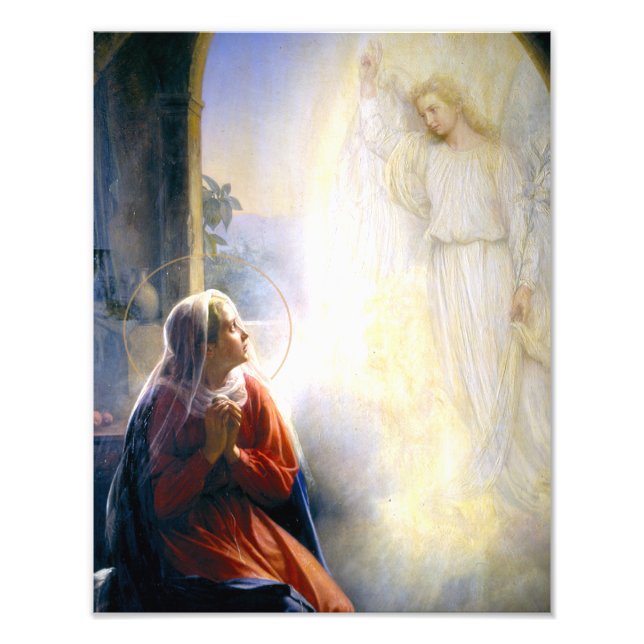 THE ANNUNCIATION. PHOTO PRINT (Front)