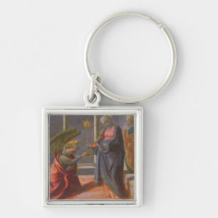 The Annunciation (predella of the Barbadori Altarp Key Ring