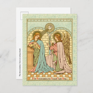 The Annunciation (RLS 04) Postcard