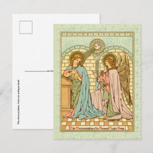 The Annunciation (RLS 04) Postcard