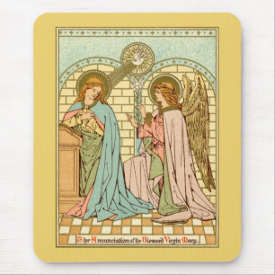 The Annunciation (RLS 04) (Style 1) Mouse Pad