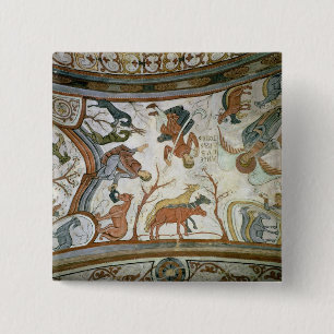 The Annunciation to the Shepherds 2 15 Cm Square Badge