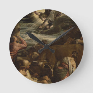 The Annunciation to the Shepherds, c.1557-8 Round Clock