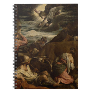 The Annunciation to the Shepherds, c.1557-8 Spiral Notebook