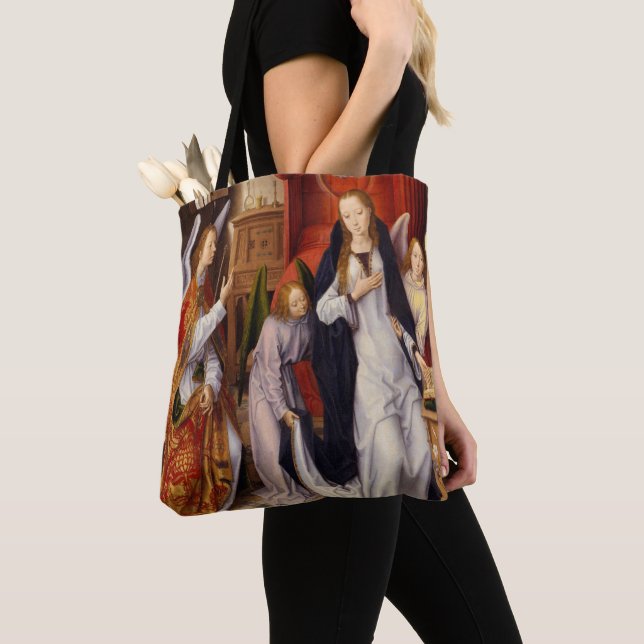 The Annunciation Tote Bag (Close Up)