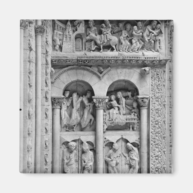 The Annunciation,Visitation, Adoration Magic Magnet (Front)