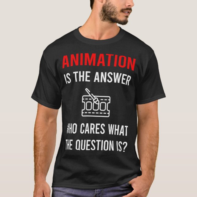 The Answer Animation T-Shirt (Front)