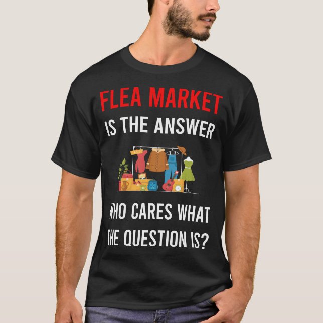 The Answer Flea Market T-Shirt (Front)