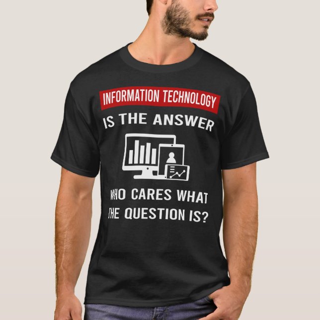 The Answer Information Technology T-Shirt (Front)