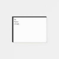 The Answer is Simple Inspiration Post-it Notes