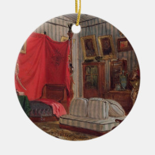 The Apartments of the Count of Mornay, rue de Vern Ceramic Tree Decoration