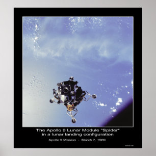 The Apollo 9 Lunar Module "Spider" March 7, 1969 Poster