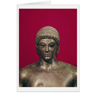 The Apollo of Piombino, head of the statue, found