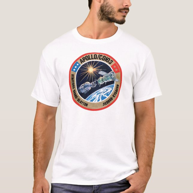 The Apollo–Soyuz Test Project (ASTP) T-Shirt (Front)