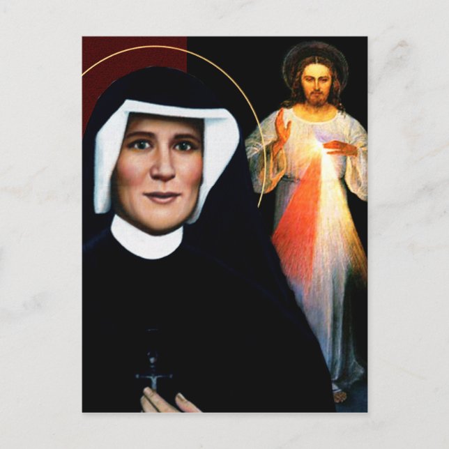 THE APOSTLE OF MERCY POSTCARD (Front)