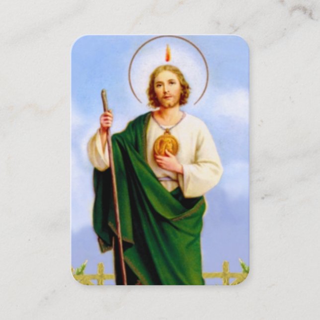 The Apostle St Jude Thaddeus Prayer Card (Front)