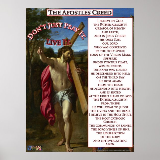 The Apostles Creed Poster (Front)