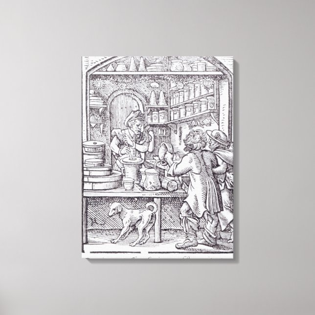 The Apothecary, published by Hartman Schopper Canvas Print (Front)