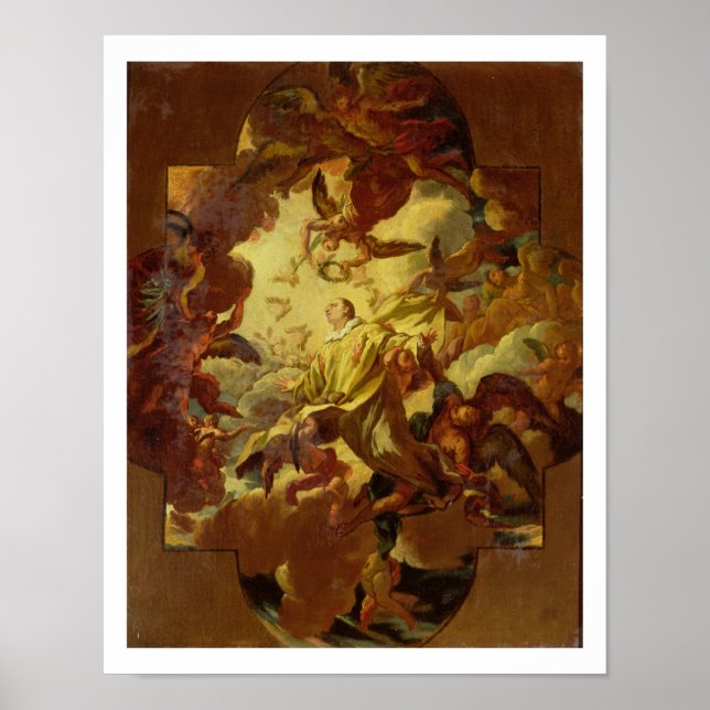 The Apotheosis of St. Stephen Poster (Front)