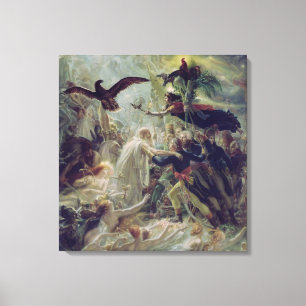 The Apotheosis of the French Heros Canvas Print