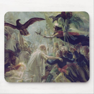 The Apotheosis of the French Heros Mouse Pad