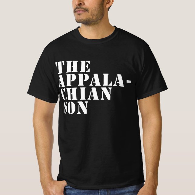 The Appalachian Son (Suitcase Bassdrum Stencil) T-Shirt (Front)