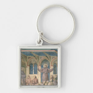 The Apparition at the Chapter House at Arles Key Ring